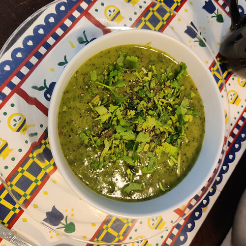 6. Serve with garnish